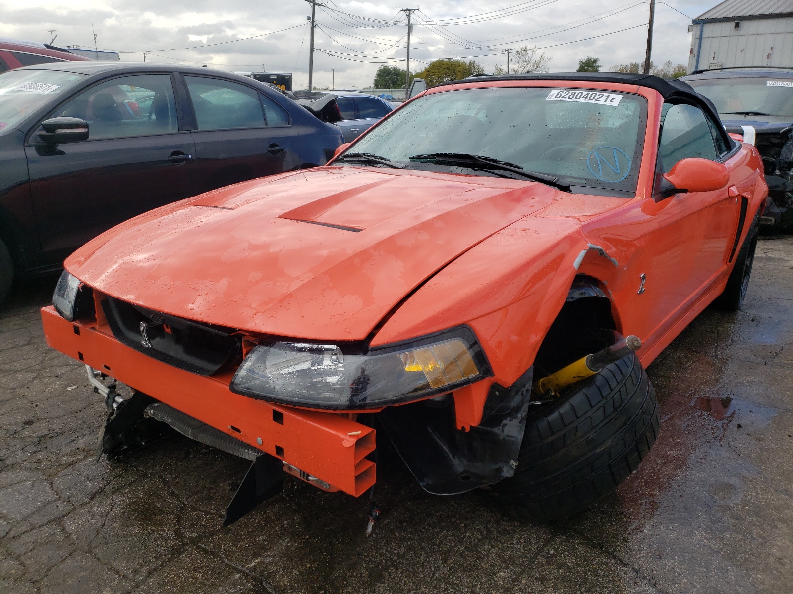 Photo 2 from auction – 2004 FORD MUSTANG CO with VIN 1FAFP49Y64F217177
