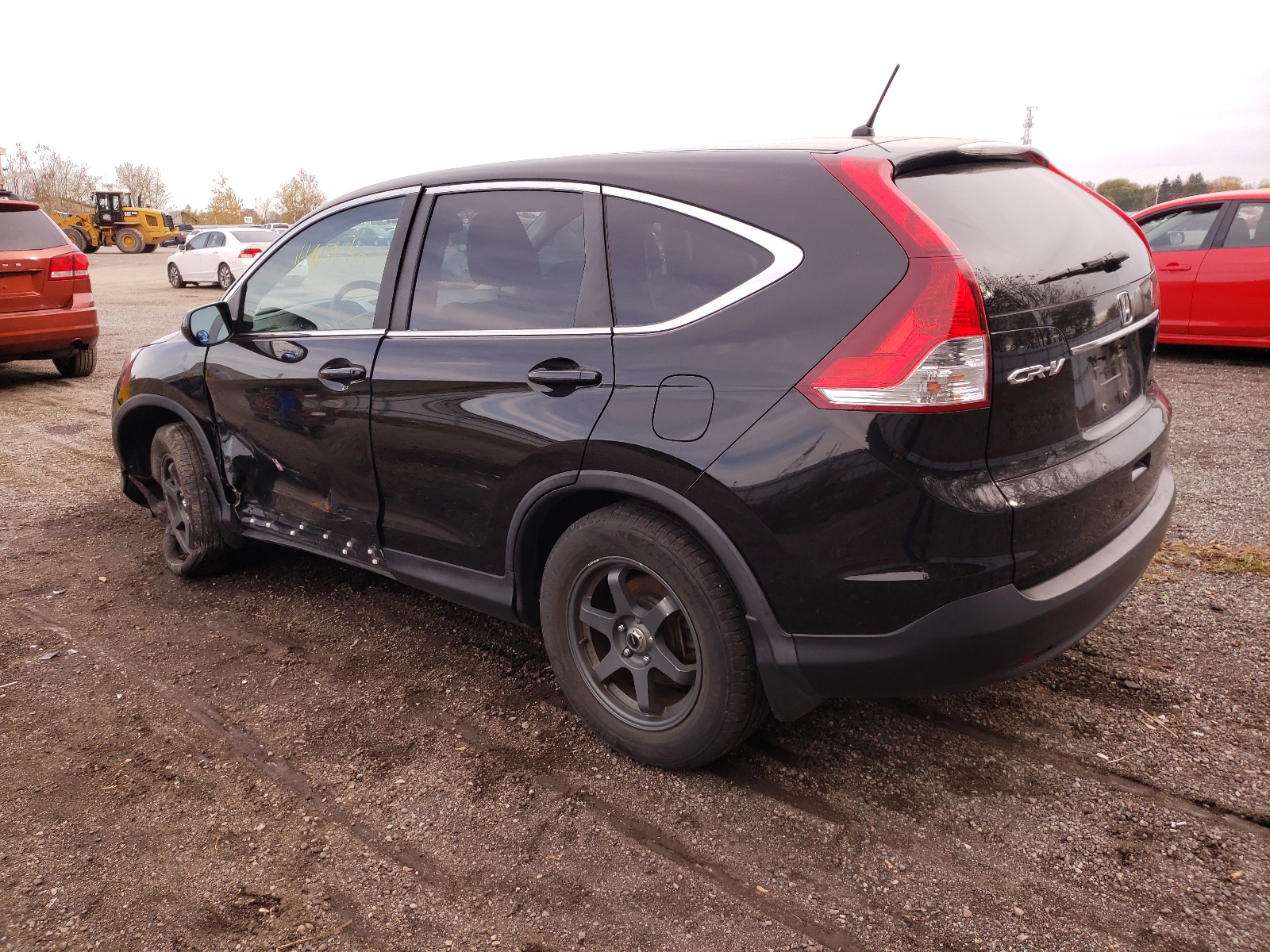 Photo 3 from auction – 2014 HONDA CR-V EX with VIN 2HKRM3H56EH001385