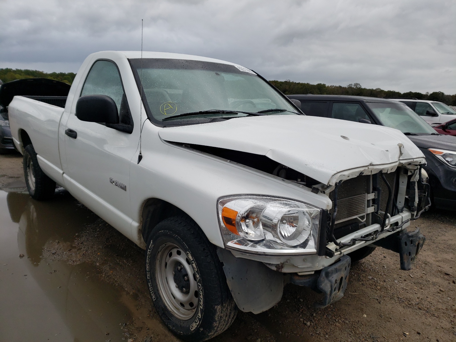 Photo 1 from auction – 2008 DODGE RAM 1500 S with VIN 1D7HA16N88J118219