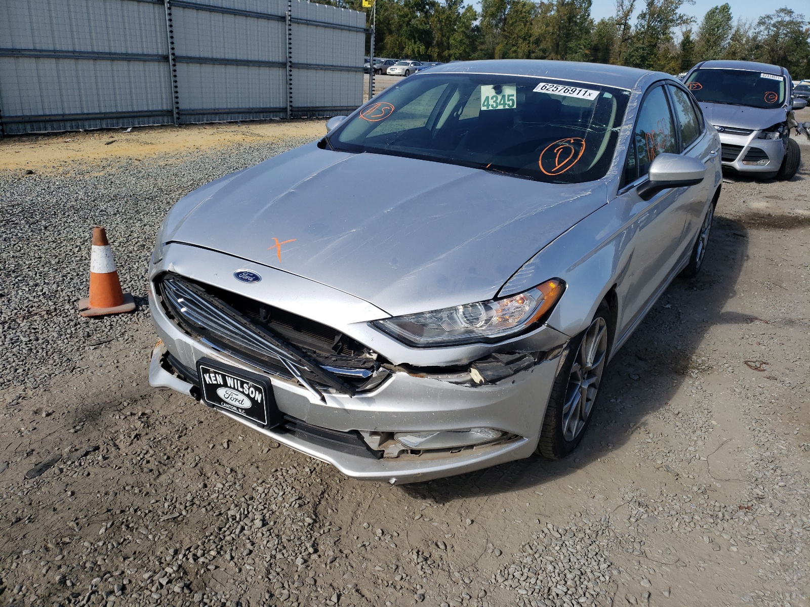 Photo 9 from auction – 2017 FORD FUSION S with VIN 3FA6P0G73HR189057