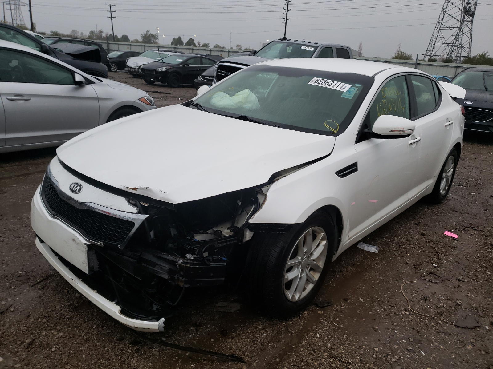 Photo 2 from auction – 2013 KIA OPTIMA LX with VIN KNAGM4A72D5367199
