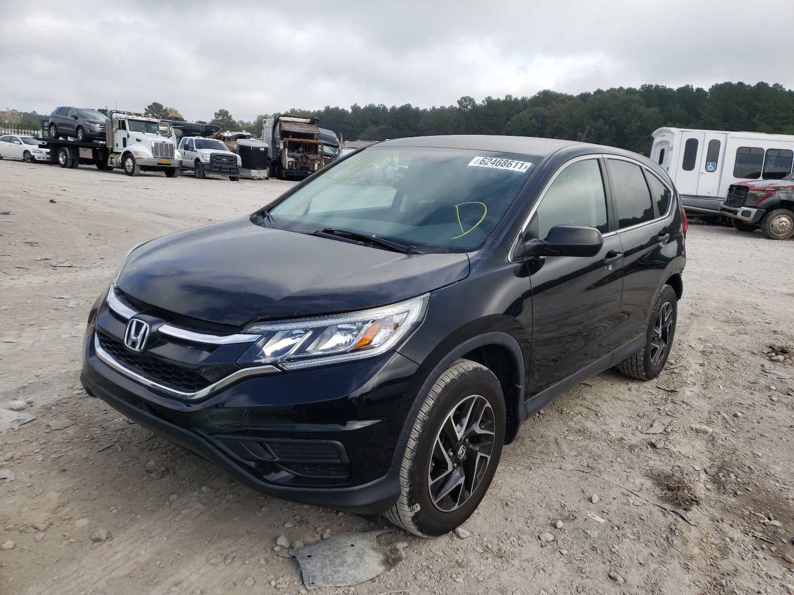 Photo 2 from auction – 2016 HONDA CR-V SE with VIN 2HKRM3H44GH551744
