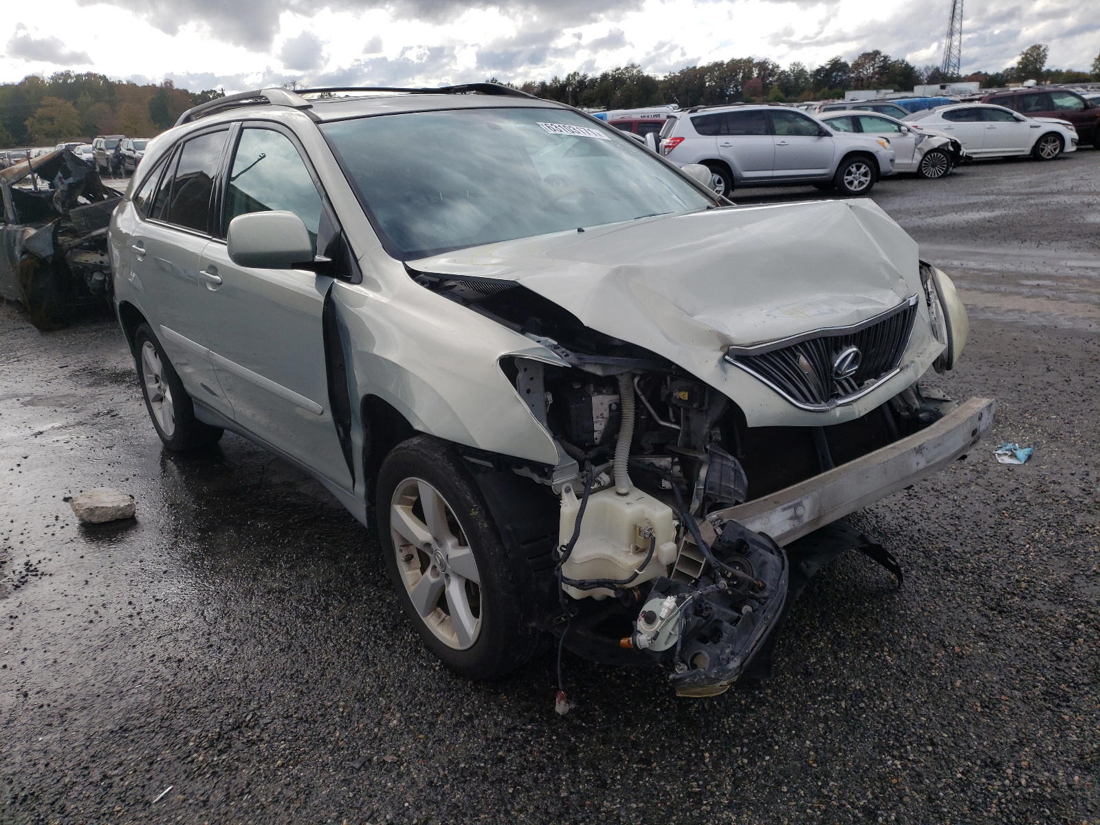 LEXUS RX 350 2007 with VIN 2T2GK31U27C020483 - Photo from auction