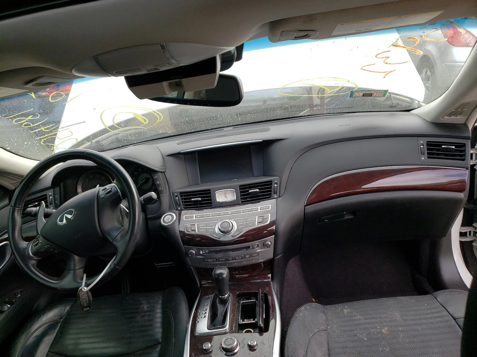 Photo 9 from auction – 2012 INFINITI M37 with VIN JN1BY1AP1CM334217