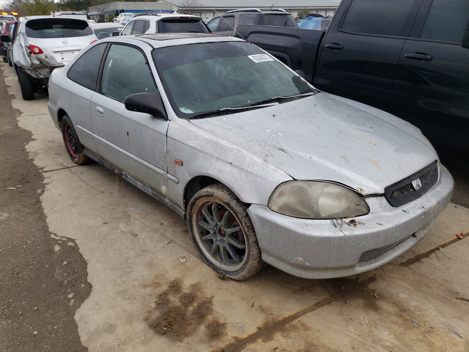 Photo 9 from auction – 2000 HONDA CIVIC with VIN 1HGEJ8145YL007573