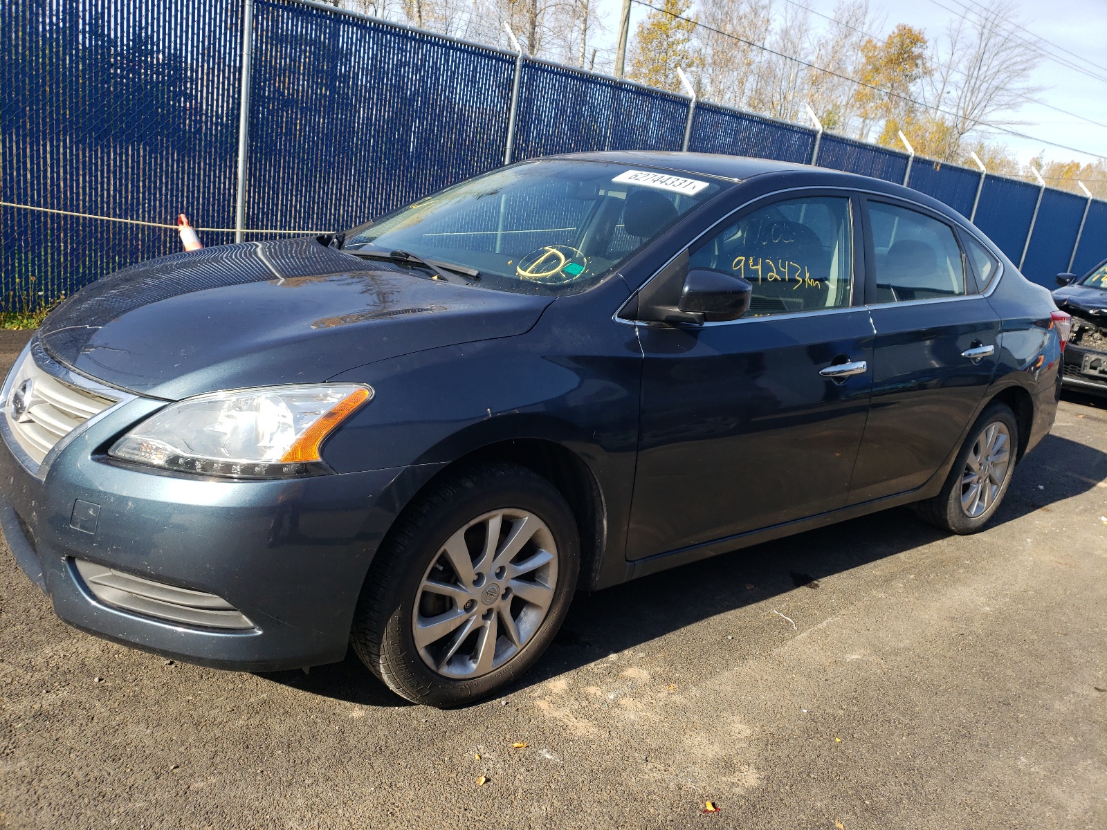 Photo 2 from auction – 2015 NISSAN SENTRA S with VIN 3N1AB7AP8FL638563