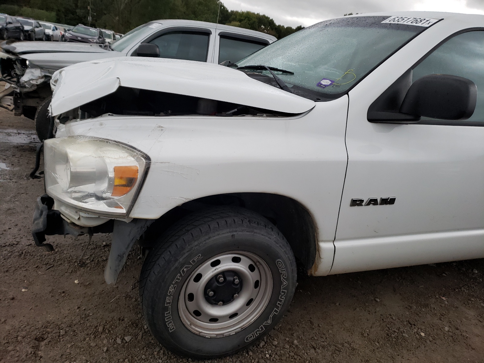 Photo 9 from auction – 2008 DODGE RAM 1500 S with VIN 1D7HA16N88J118219