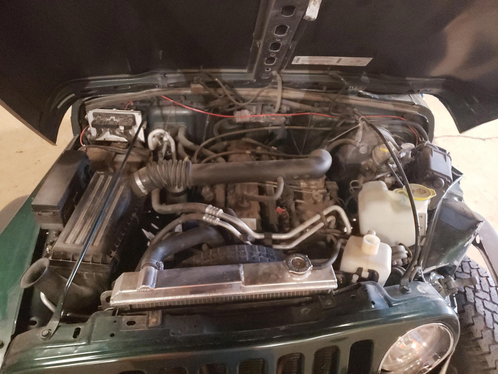 Photo 7 from auction – 2000 JEEP WRANGLER / with VIN 1J4FA49S9YP741442