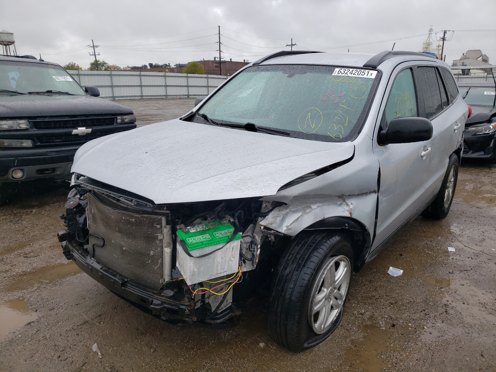 Photo 2 from auction – 2010 HYUNDAI SANTA FE G with VIN 5NMSGDAB6AH405406