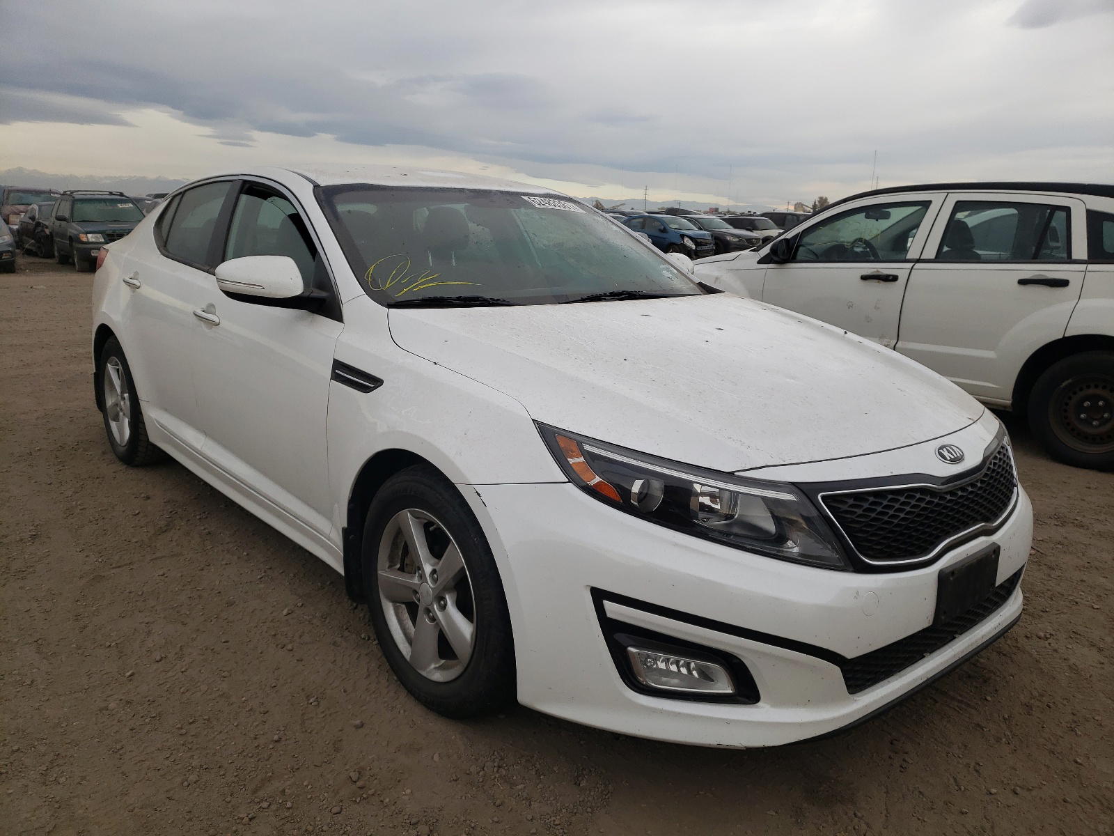 KIA OPTIMA LX 2015 with VIN KNAGM4A76F5599114 - Photo from auction