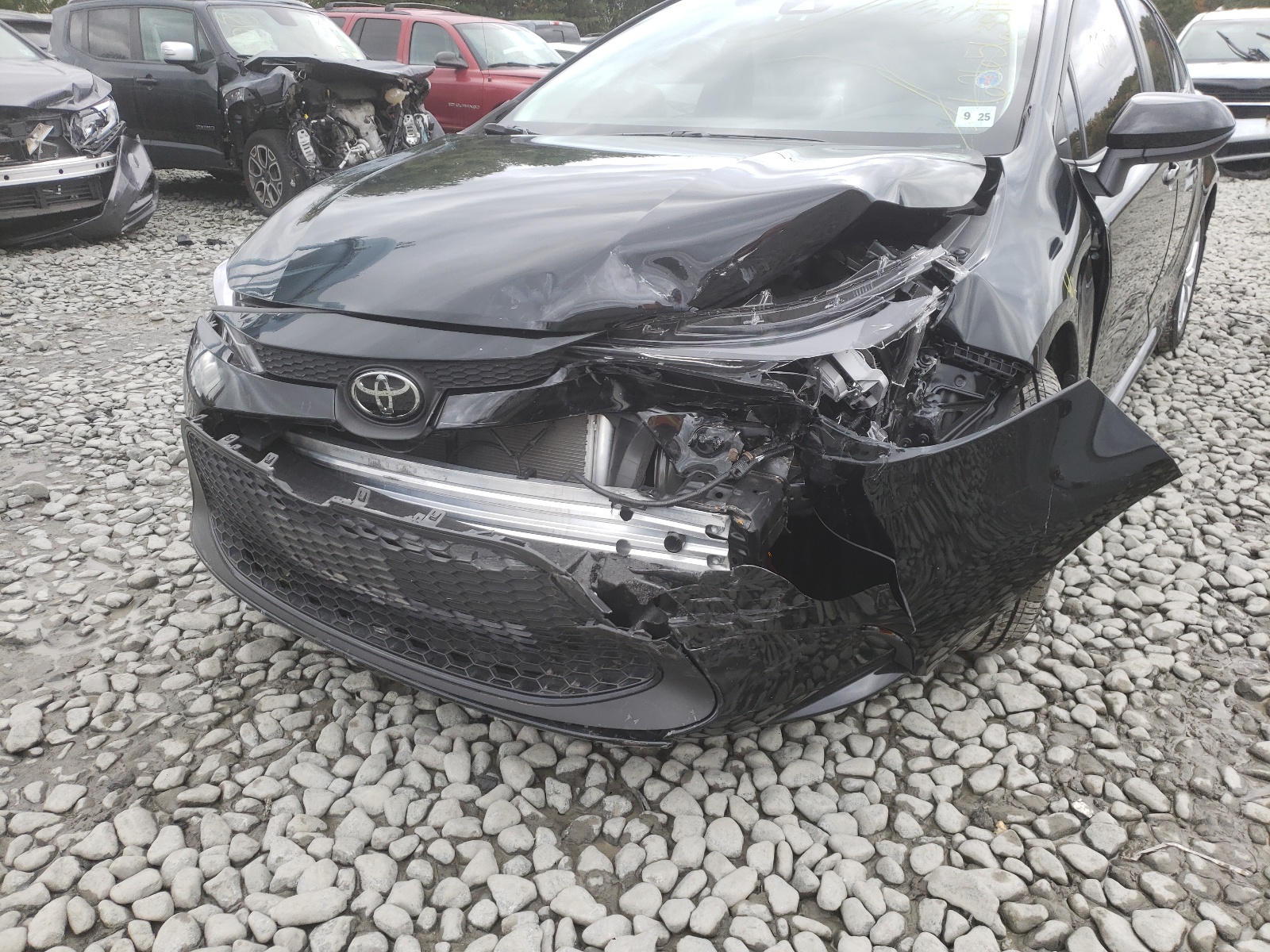 Photo 9 from auction – 2021 TOYOTA COROLLA LE with VIN JTDVPMAE7MJ119604