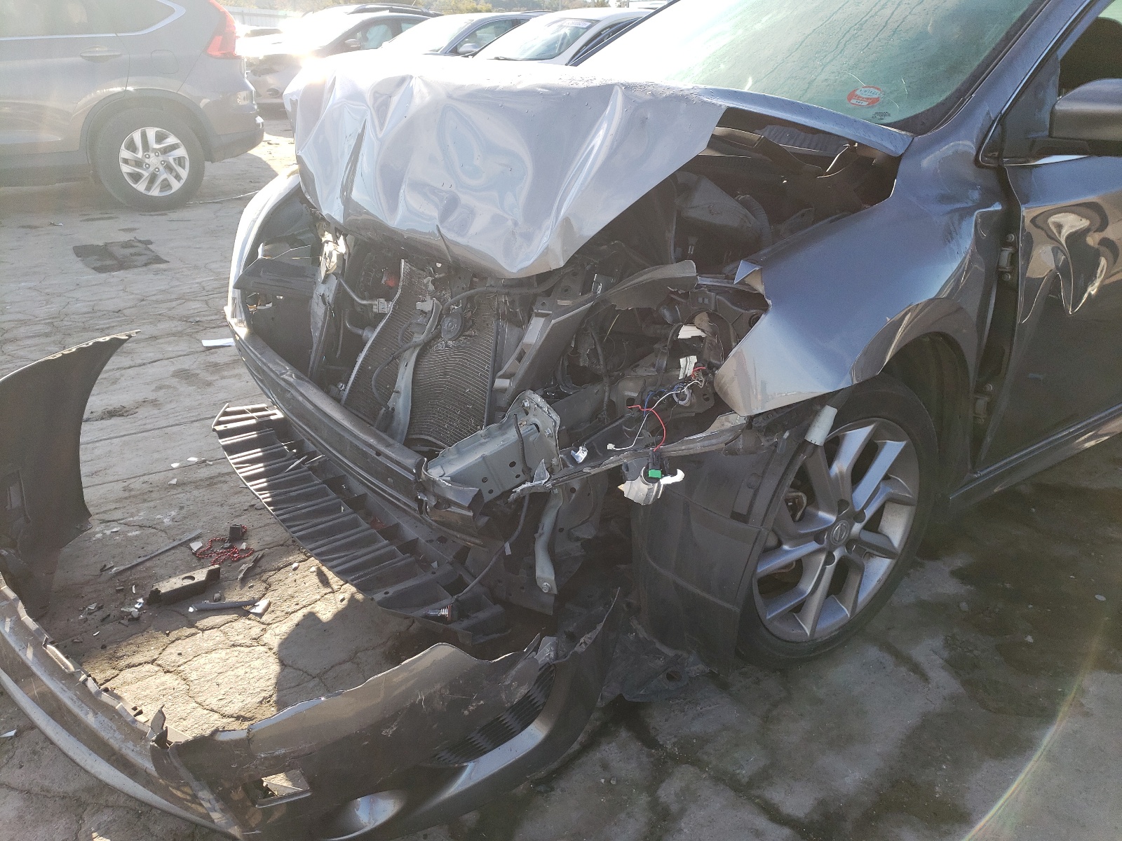 Photo 9 from auction – 2015 NISSAN SENTRA S with VIN 3N1AB7AP8FY243754