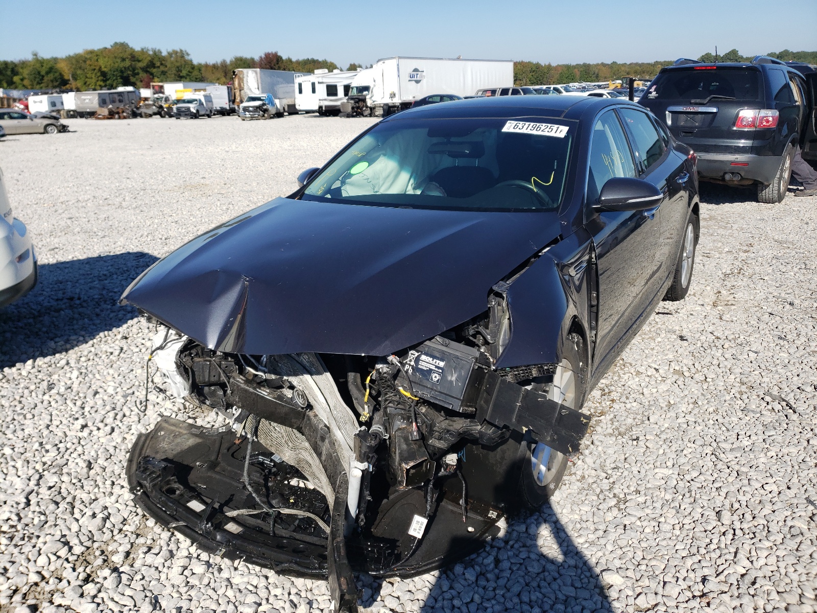 Photo 2 from auction – 2018 KIA OPTIMA LX with VIN 5XXGT4L31JG227331