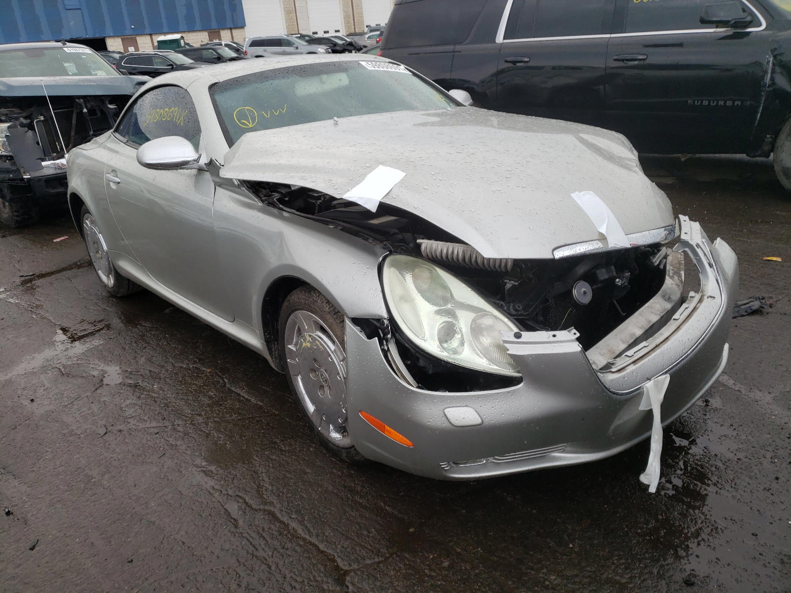 LEXUS SC 430 2002 with VIN JTHFN48YX20026121 - Photo from auction