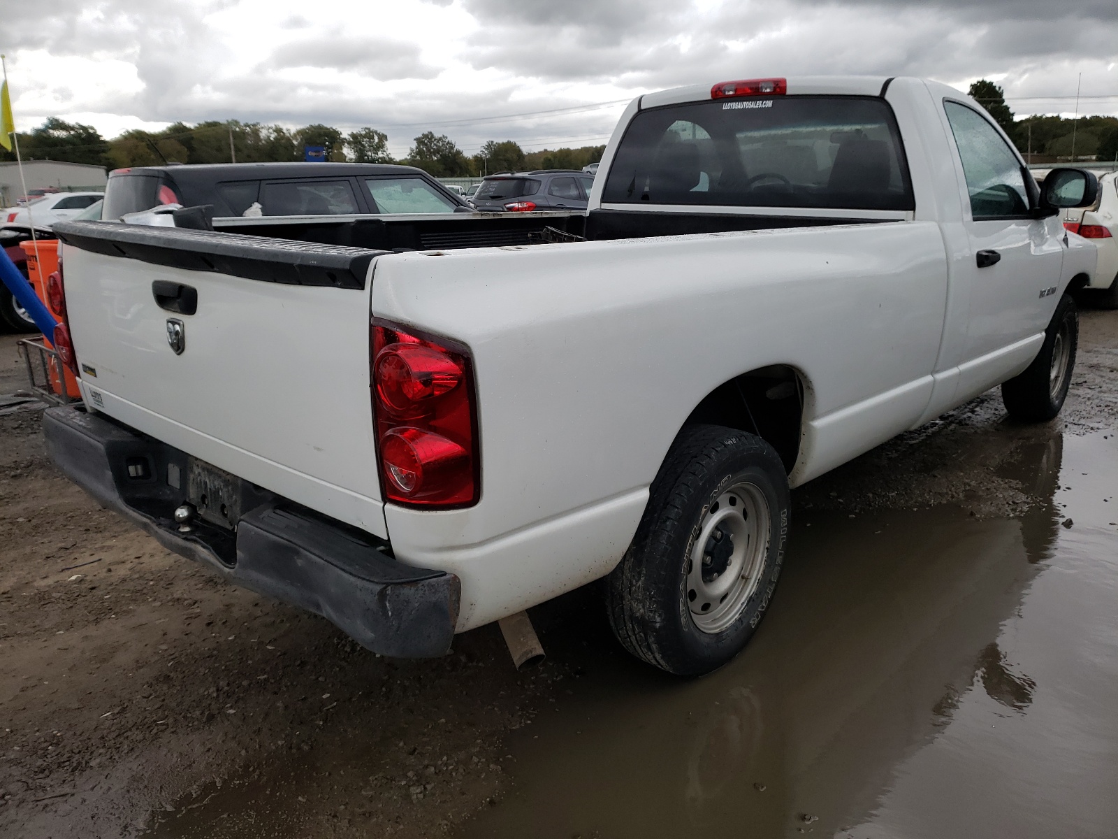Photo 4 from auction – 2008 DODGE RAM 1500 S with VIN 1D7HA16N88J118219