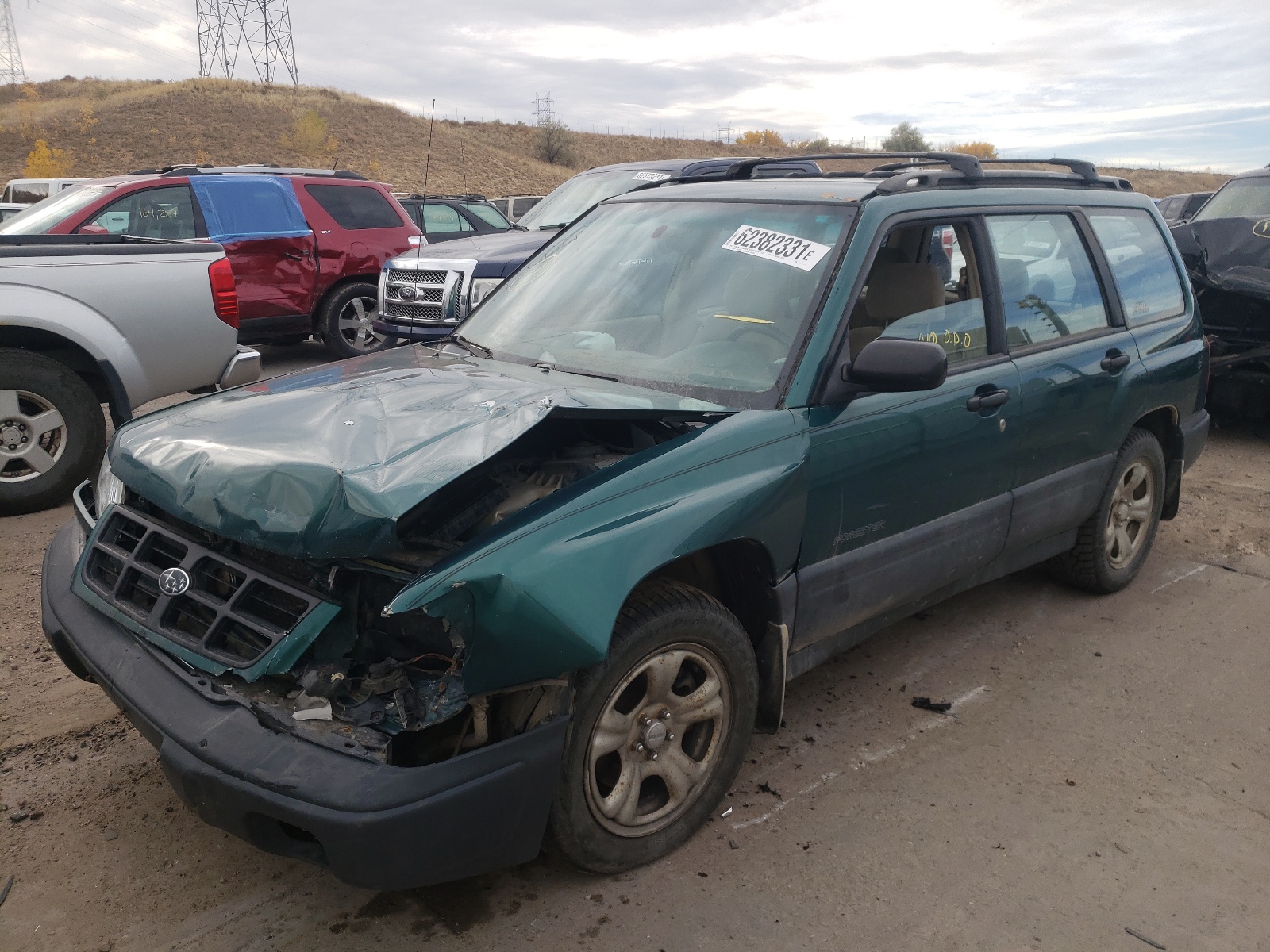 Photo 2 from auction – 1999 SUBARU FORESTER with VIN JF1SF6358XH747171
