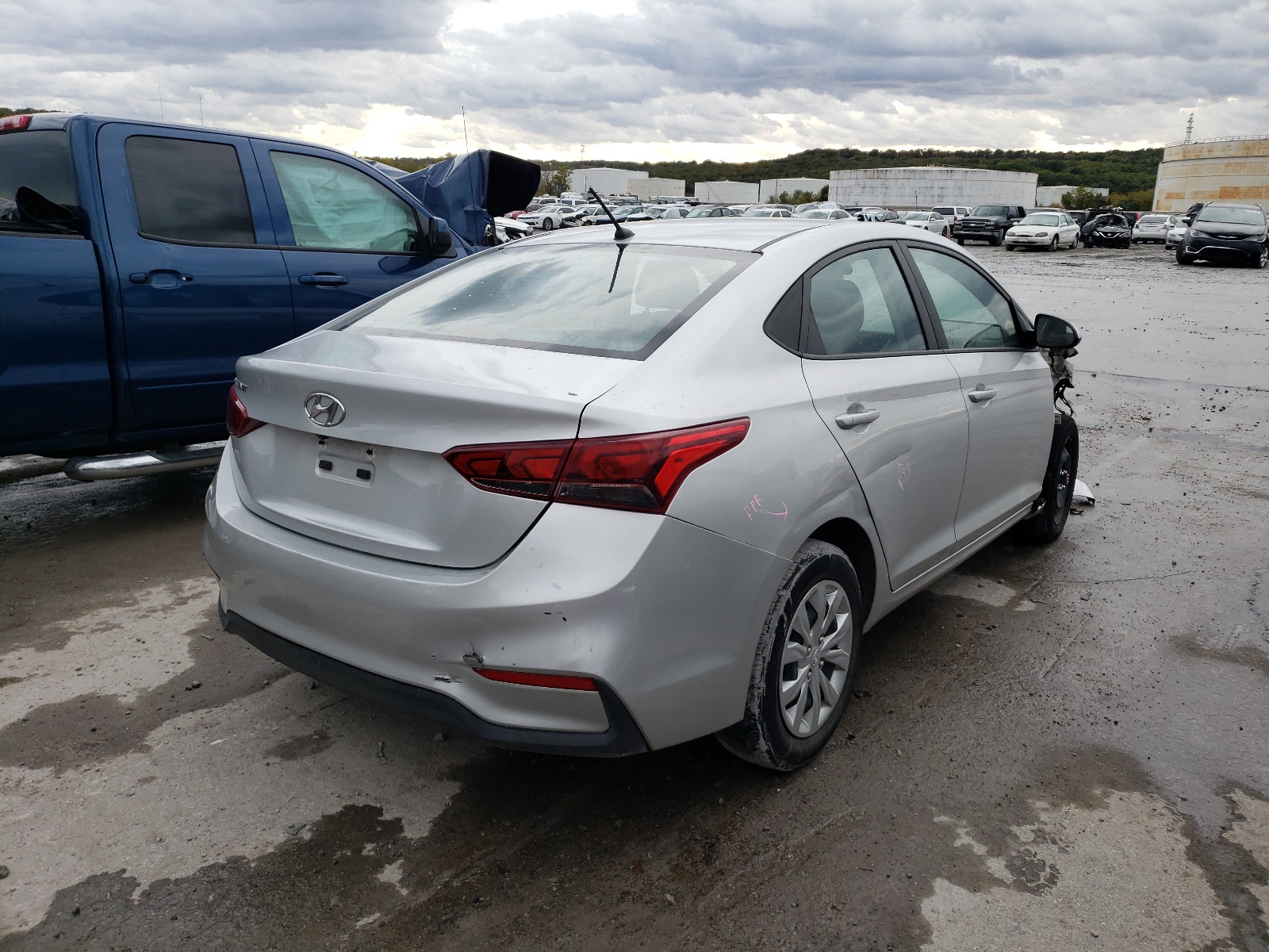 Photo 4 from auction – 2019 HYUNDAI ACCENT SE with VIN 3KPC24A3XKE074320