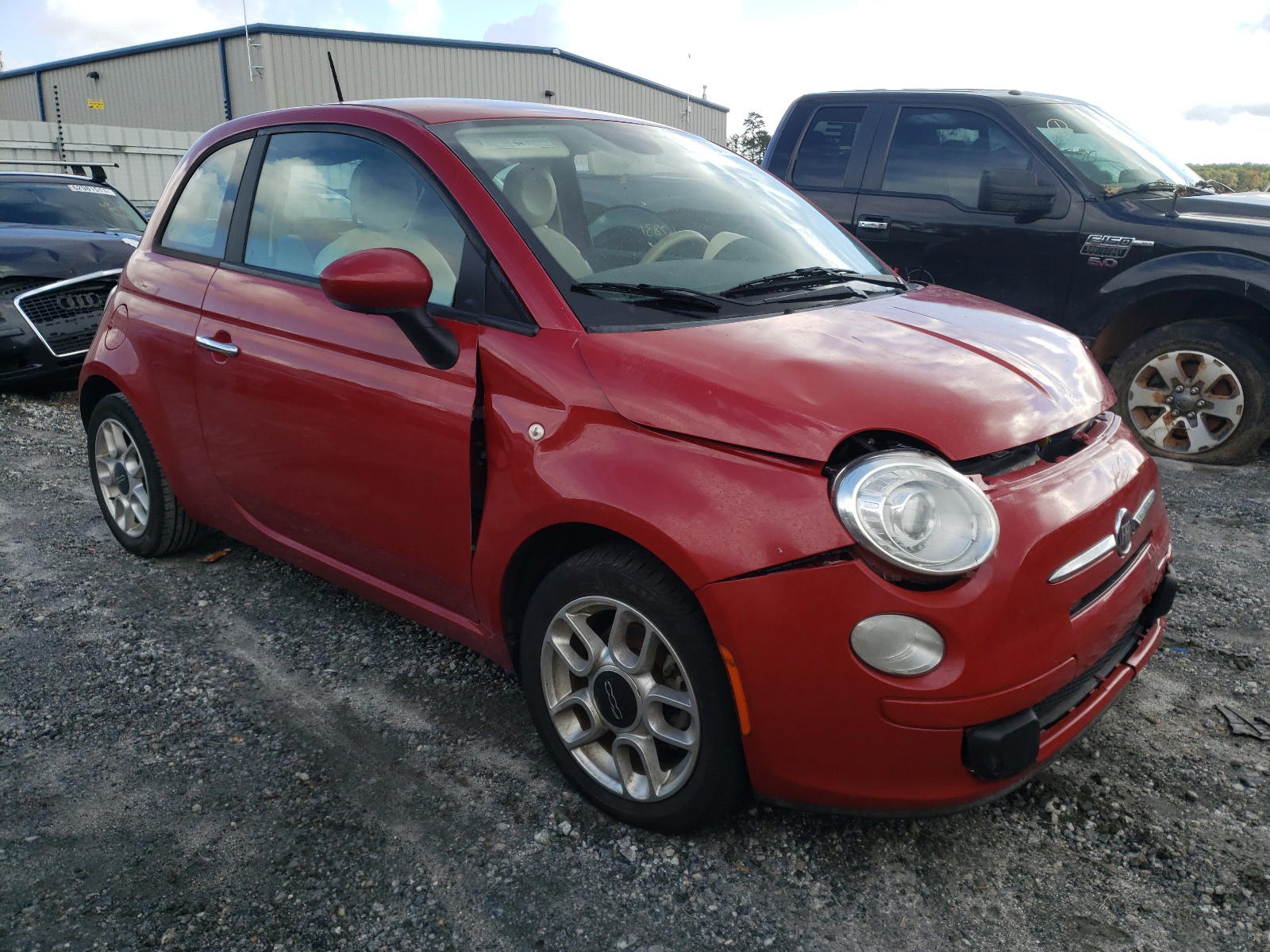 FIAT 500 POP 2013 with VIN 3C3CFFAR3DT678167 - Photo from auction
