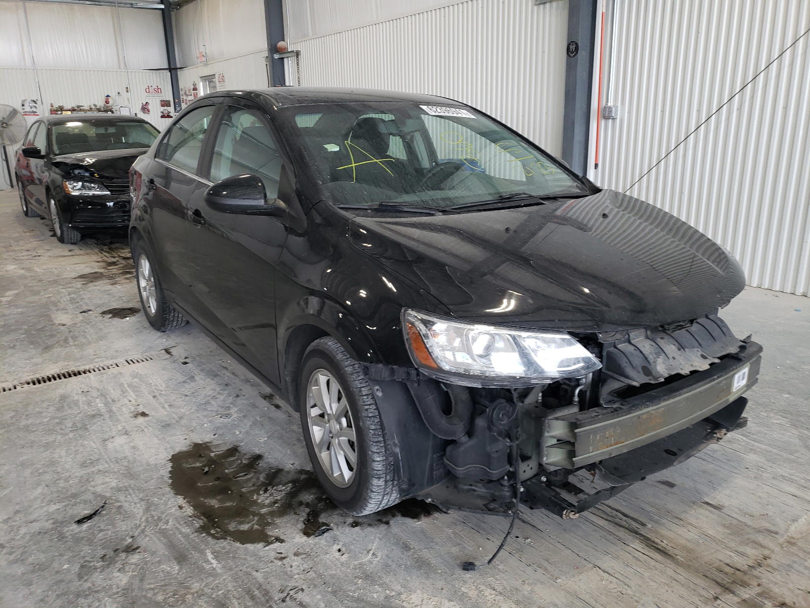 CHEVROLET SONIC LT 2017 with VIN 1G1JD5SG2H4102123 - Photo from auction