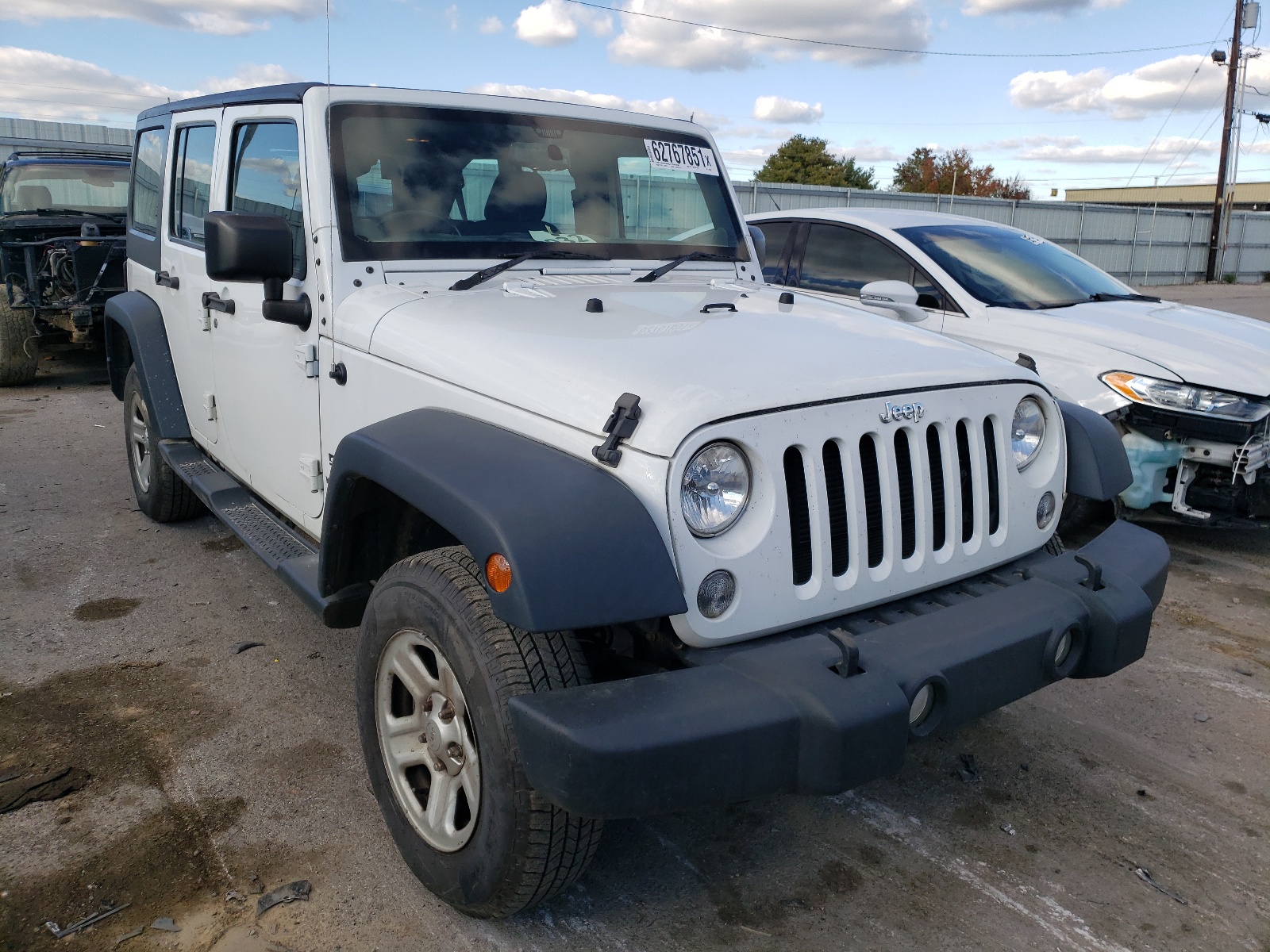 Photo 2 from auction – 2014 JEEP WRANGLER U with VIN 1C4BJWKG9EL328283
