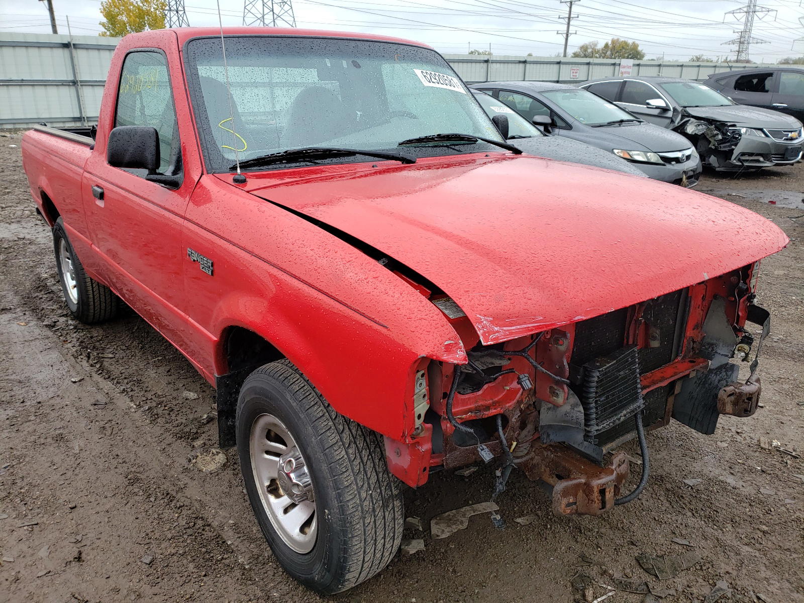 FORD RANGER 1999 with VIN 1FTYR10V0XPC03319 - Photo from auction