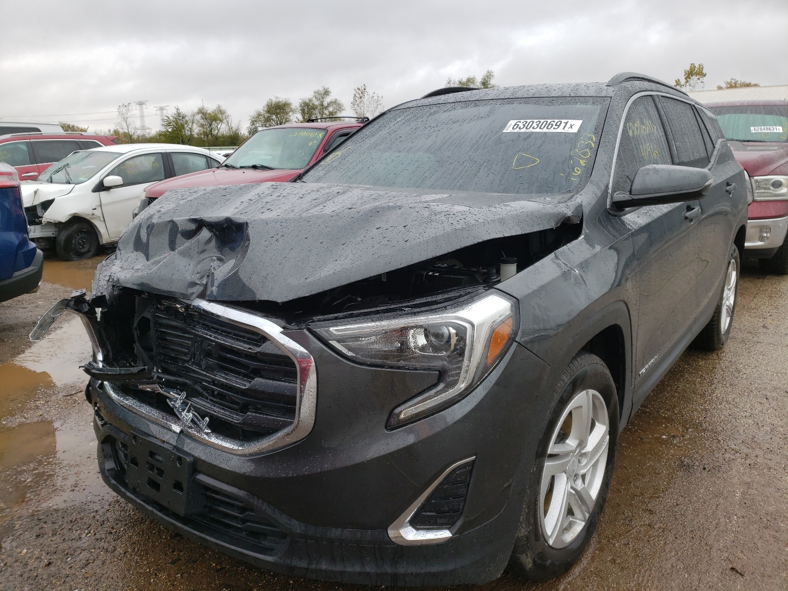 Photo 2 from auction – 2018 GMC TERRAIN SL with VIN 3GKALMEX1JL162883