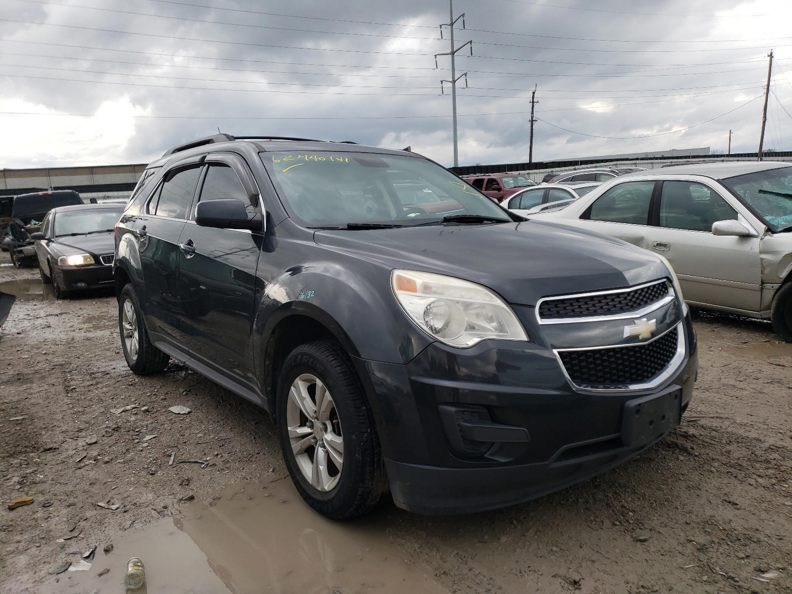CHEVROLET EQUINOX LT 2012 with VIN 2GNALDEK3C1214848 - Photo from auction