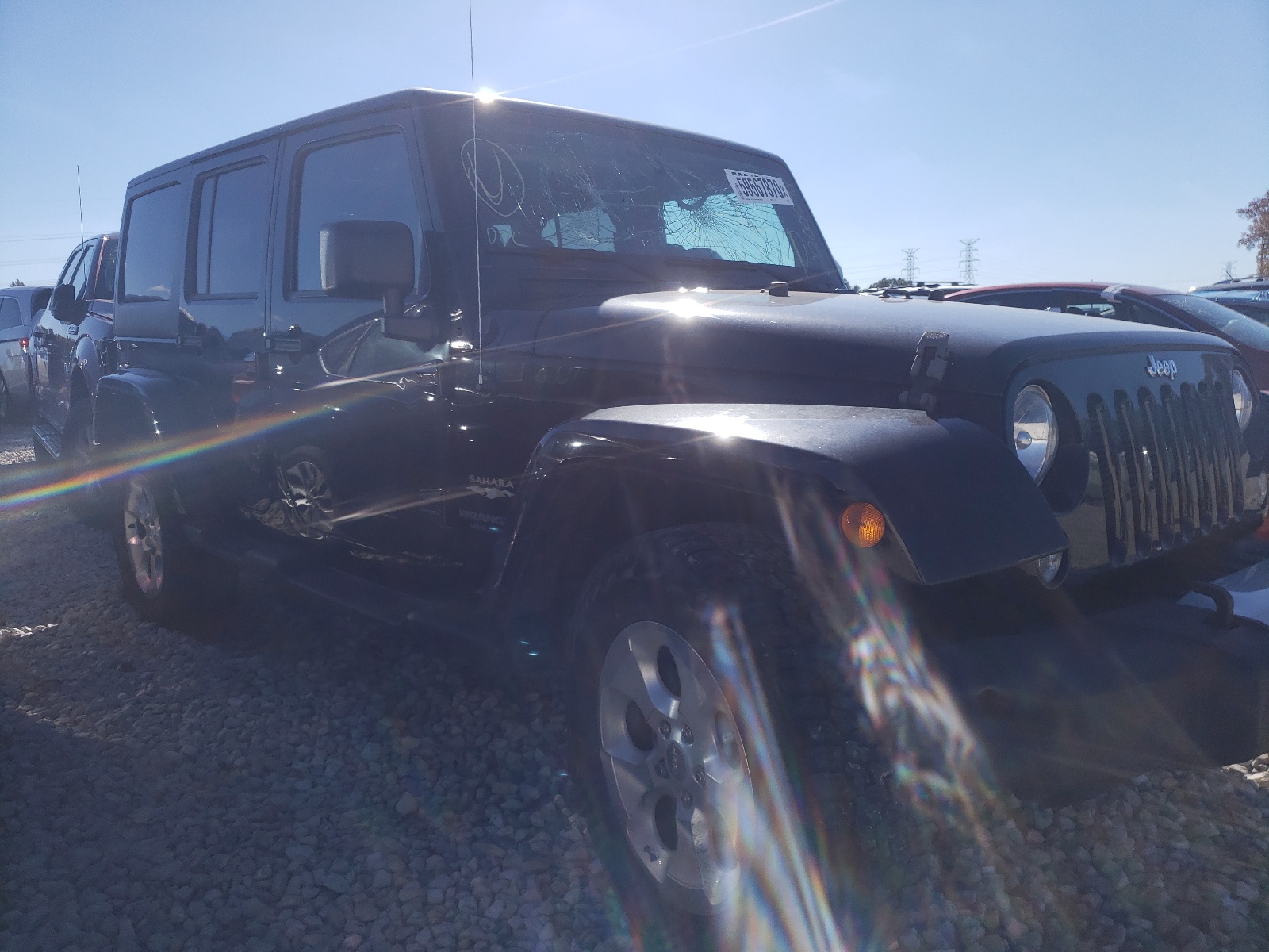 Zdjęcie 1 z aukcji – 2014 JEEP WRANGLER U z VIN 1C4HJWEG4EL259010