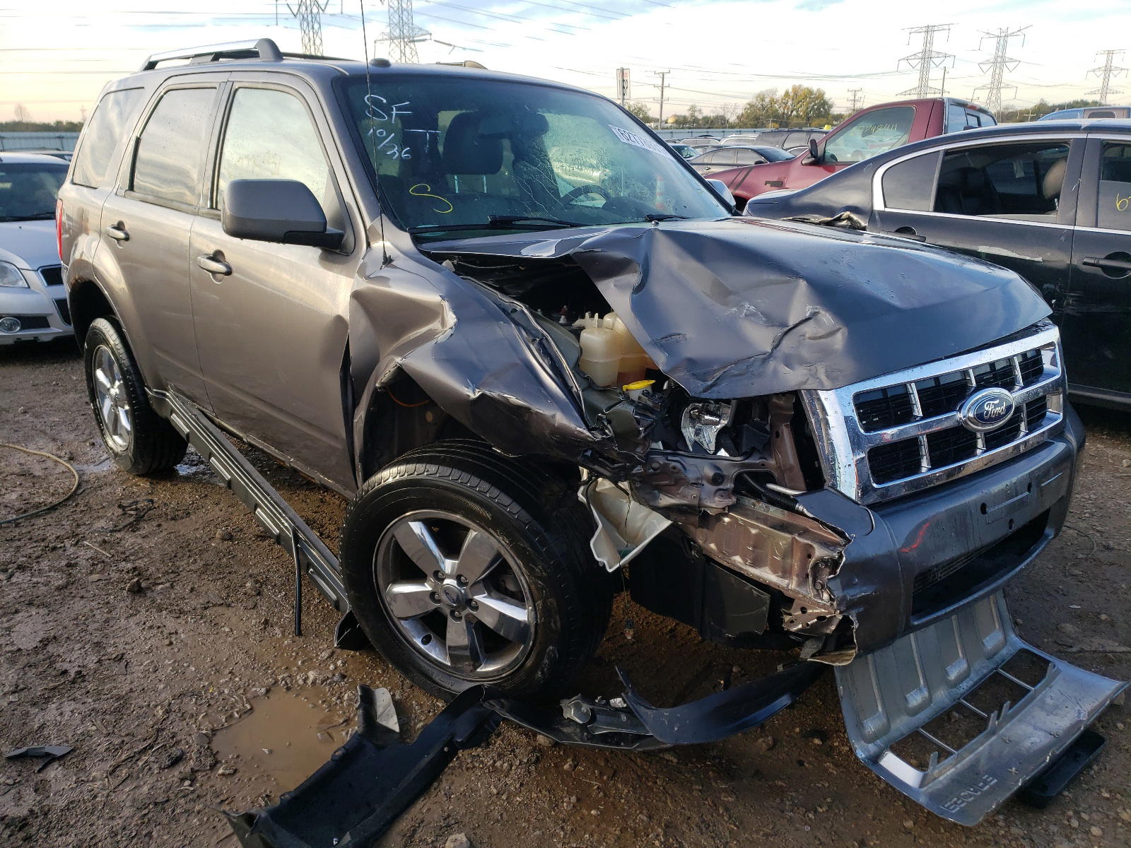 FORD ESCAPE LIM 2011 with VIN 1FMCU9EG6BKB11036 - Photo from auction