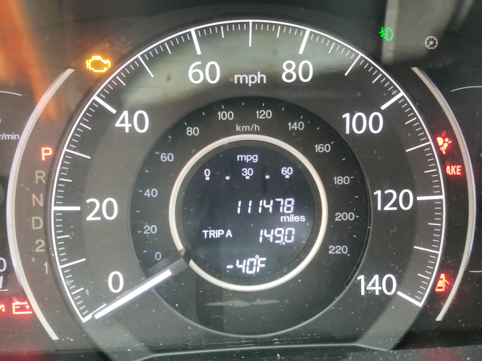 Photo 8 from auction – 2014 HONDA CR-V EXL with VIN 5J6RM3H70EL024491