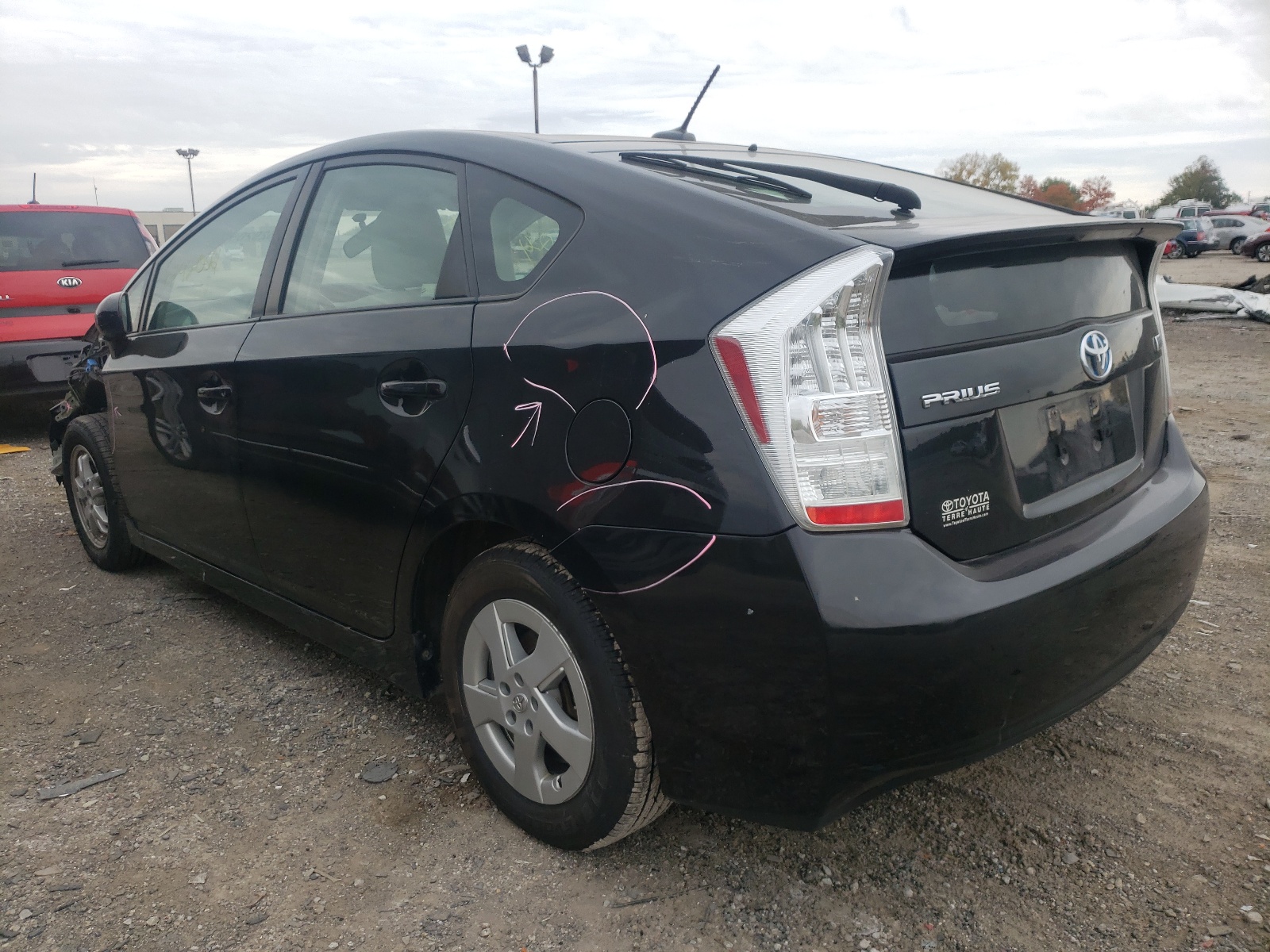 Photo 3 from auction – 2010 TOYOTA PRIUS with VIN JTDKN3DU0A0116180