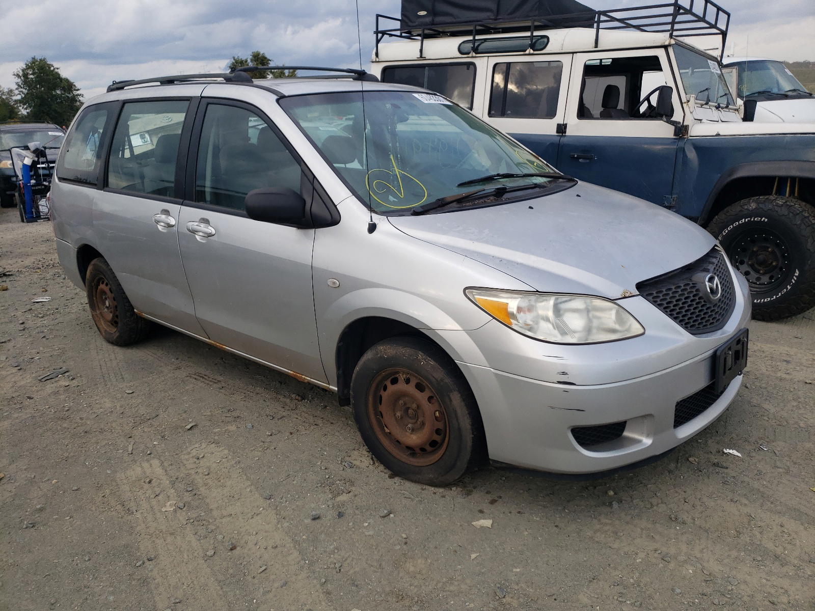 MAZDA MPV WAGON 2006 with VIN JM3LW28A860563768 - Photo from auction