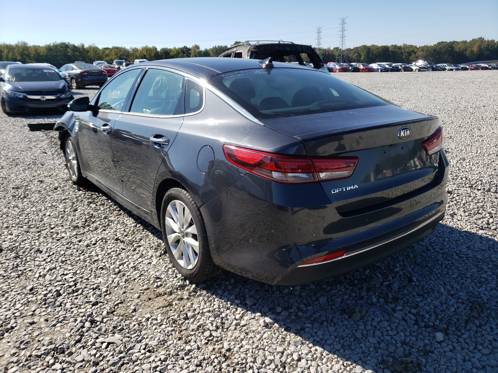 Photo 3 from auction – 2018 KIA OPTIMA LX with VIN 5XXGT4L31JG227331
