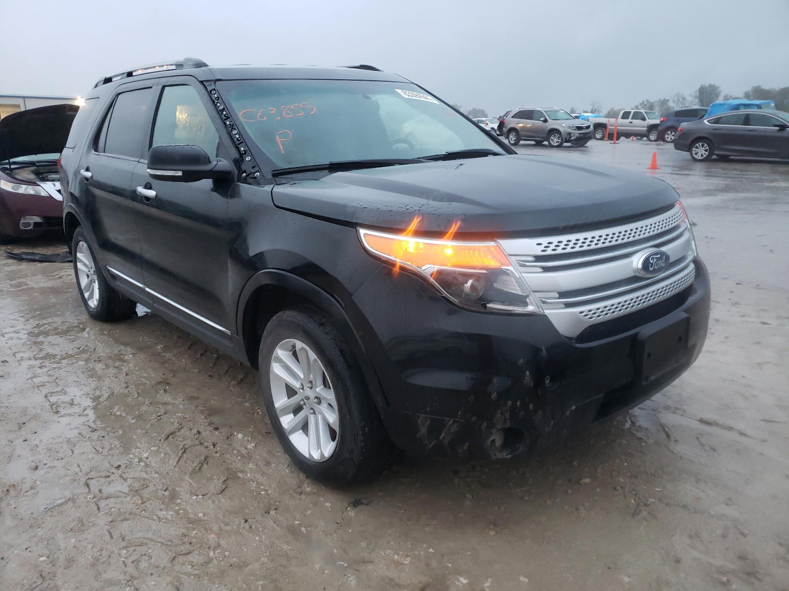 FORD EXPLORER X 2013 with VIN 1FM5K8D80DGC63855 - Photo from auction