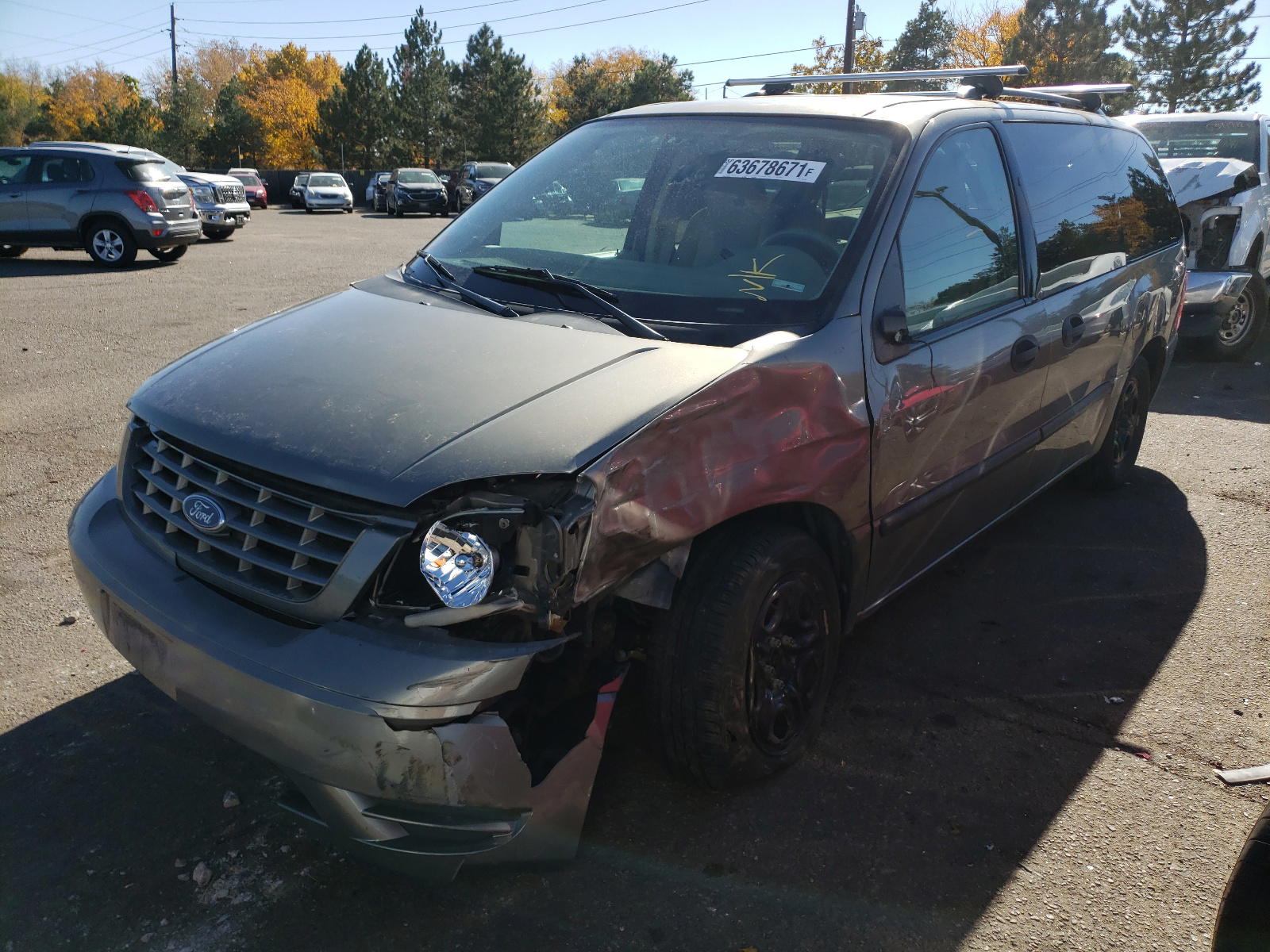 Photo 2 from auction – 2004 FORD FREESTAR S with VIN 2FMZA51684BB05728