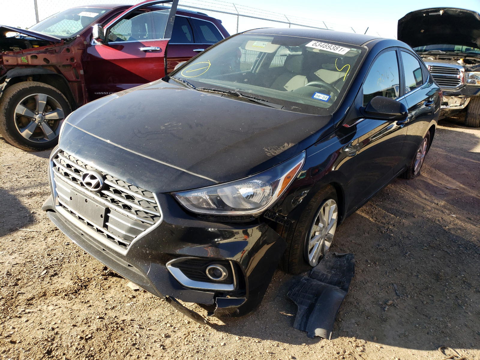 Photo 2 from auction – 2020 HYUNDAI ACCENT SE with VIN 3KPC24A67LE125929