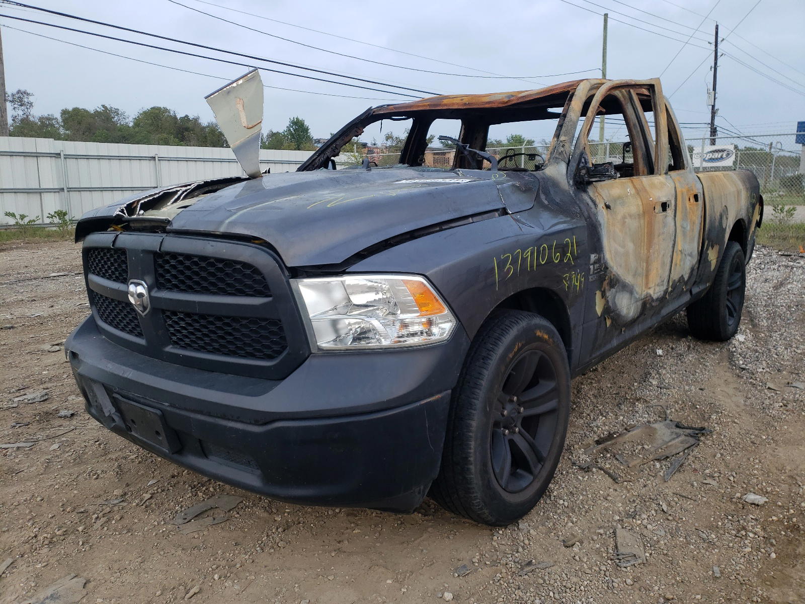 Photo 2 from auction – 2019 RAM 1500 CLASS with VIN 1C6RR6FGXKS608949
