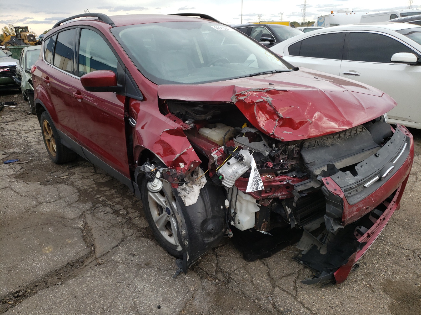 Photo 1 from auction – 2016 FORD ESCAPE SE with VIN 1FMCU9GXXGUB13591