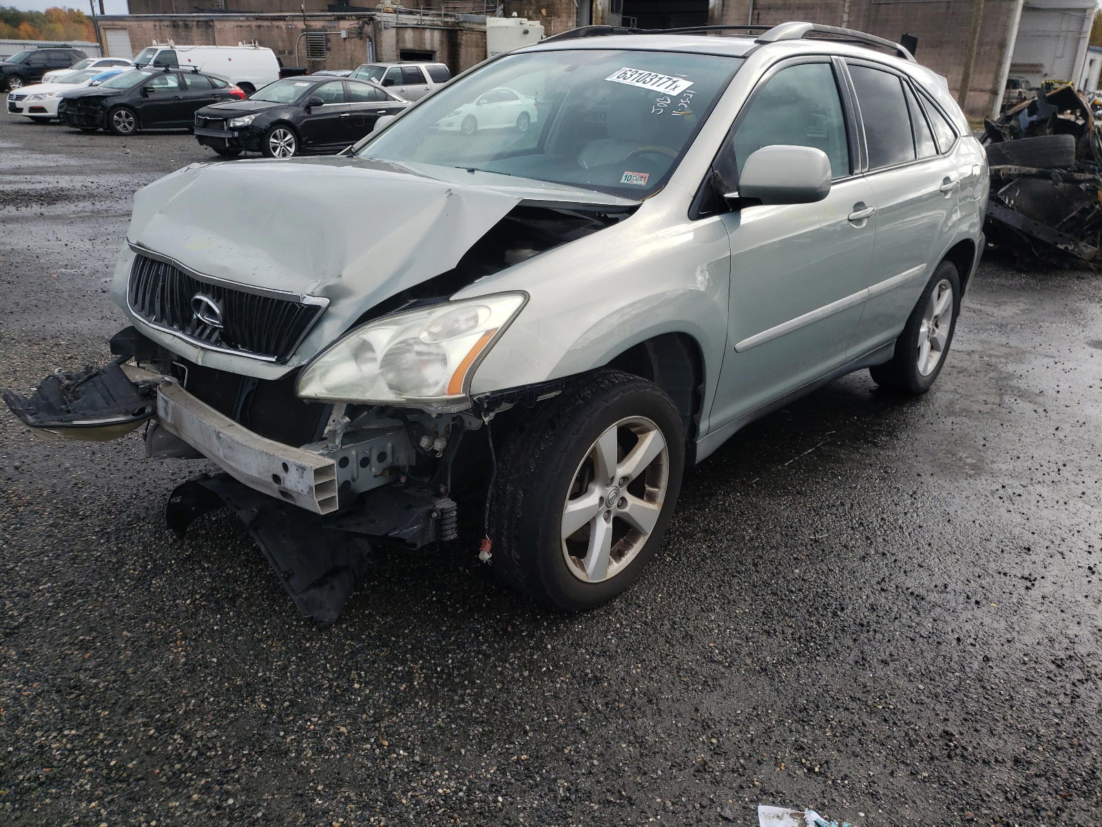 Photo 2 from auction – 2007 LEXUS RX 350 with VIN 2T2GK31U27C020483