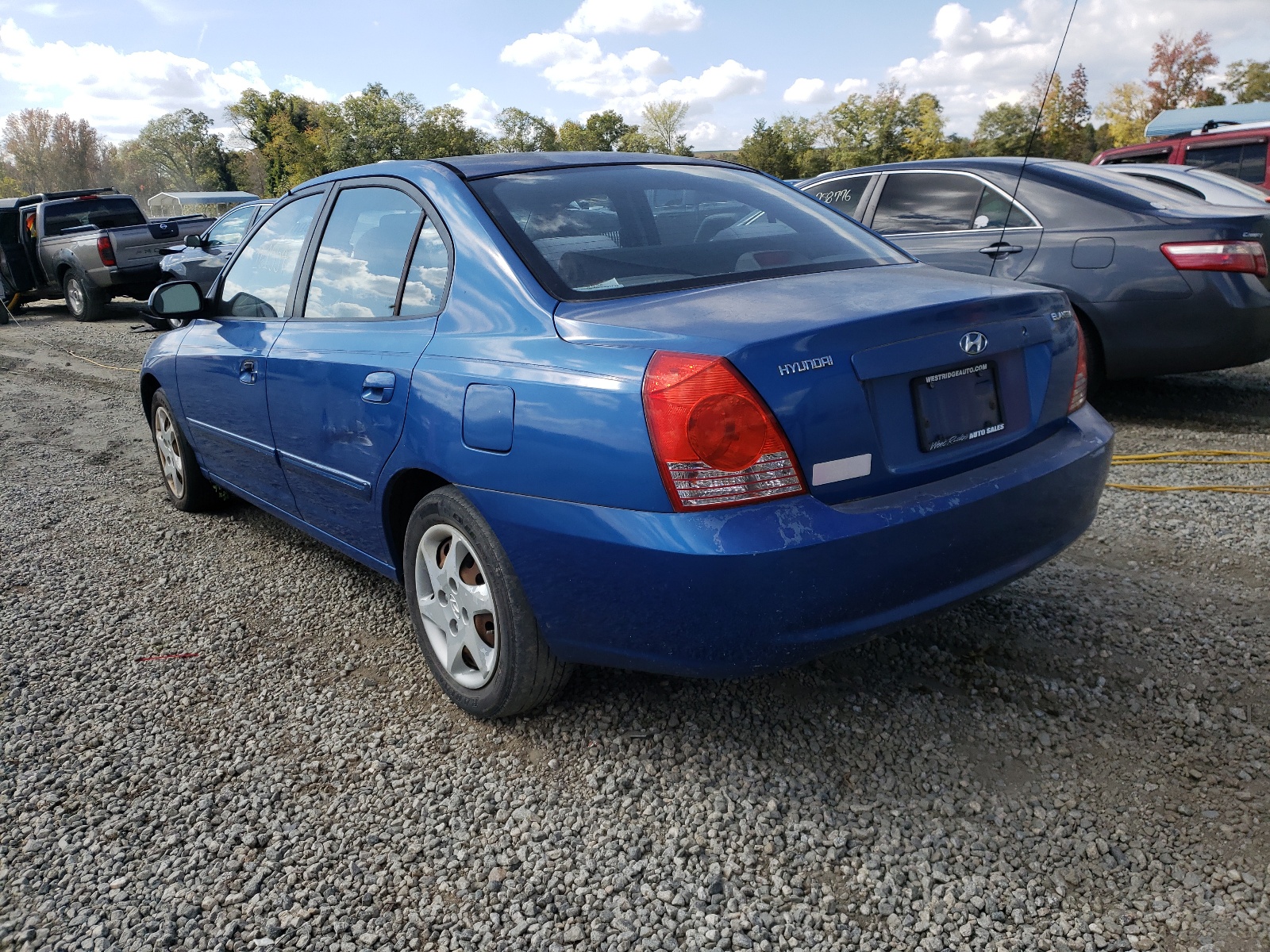 Photo 3 from auction – 2004 HYUNDAI ELANTRA GL with VIN KMHDN46D64U921881