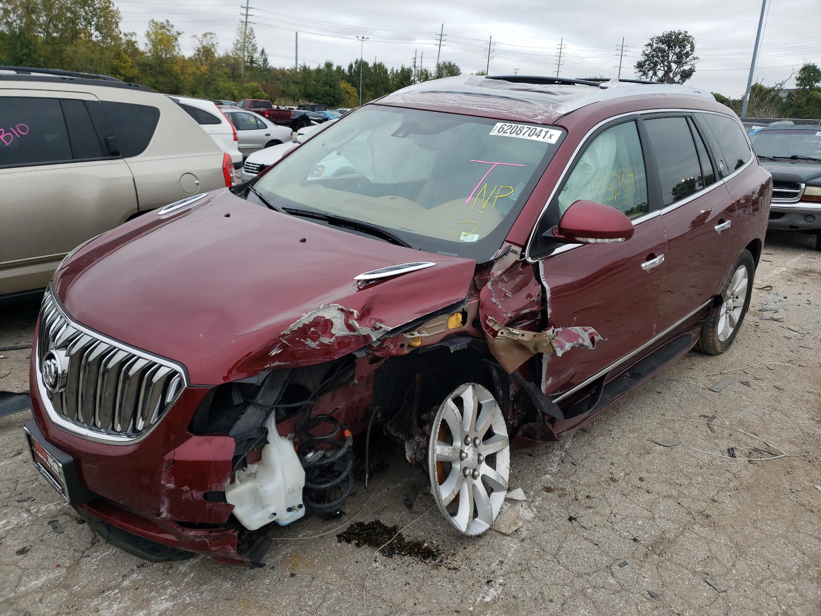 Photo 2 from auction – 2015 BUICK ENCLAVE with VIN 5GAKVCKDXFJ158958