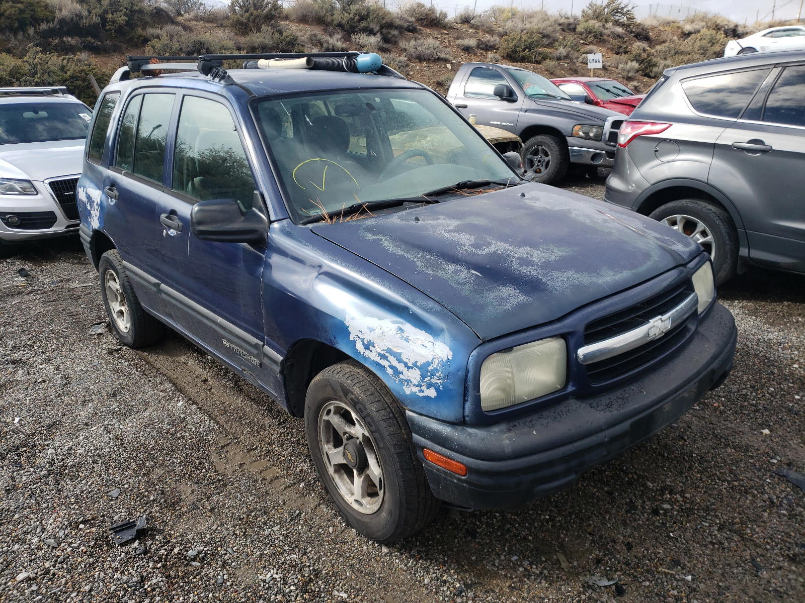 CHEVROLET TRACKER 2001 with VIN 2CNBJ13C716925431 - Photo from auction