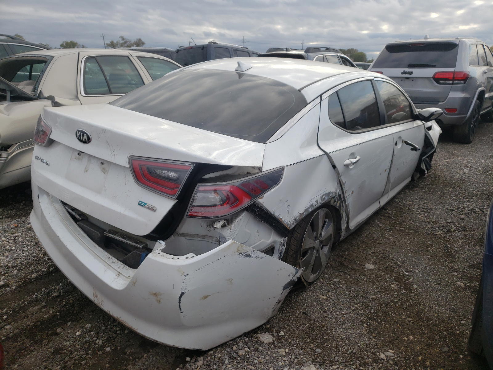 Photo 4 from auction – 2016 KIA OPTIMA HYB with VIN KNAGN4AD0G5093265