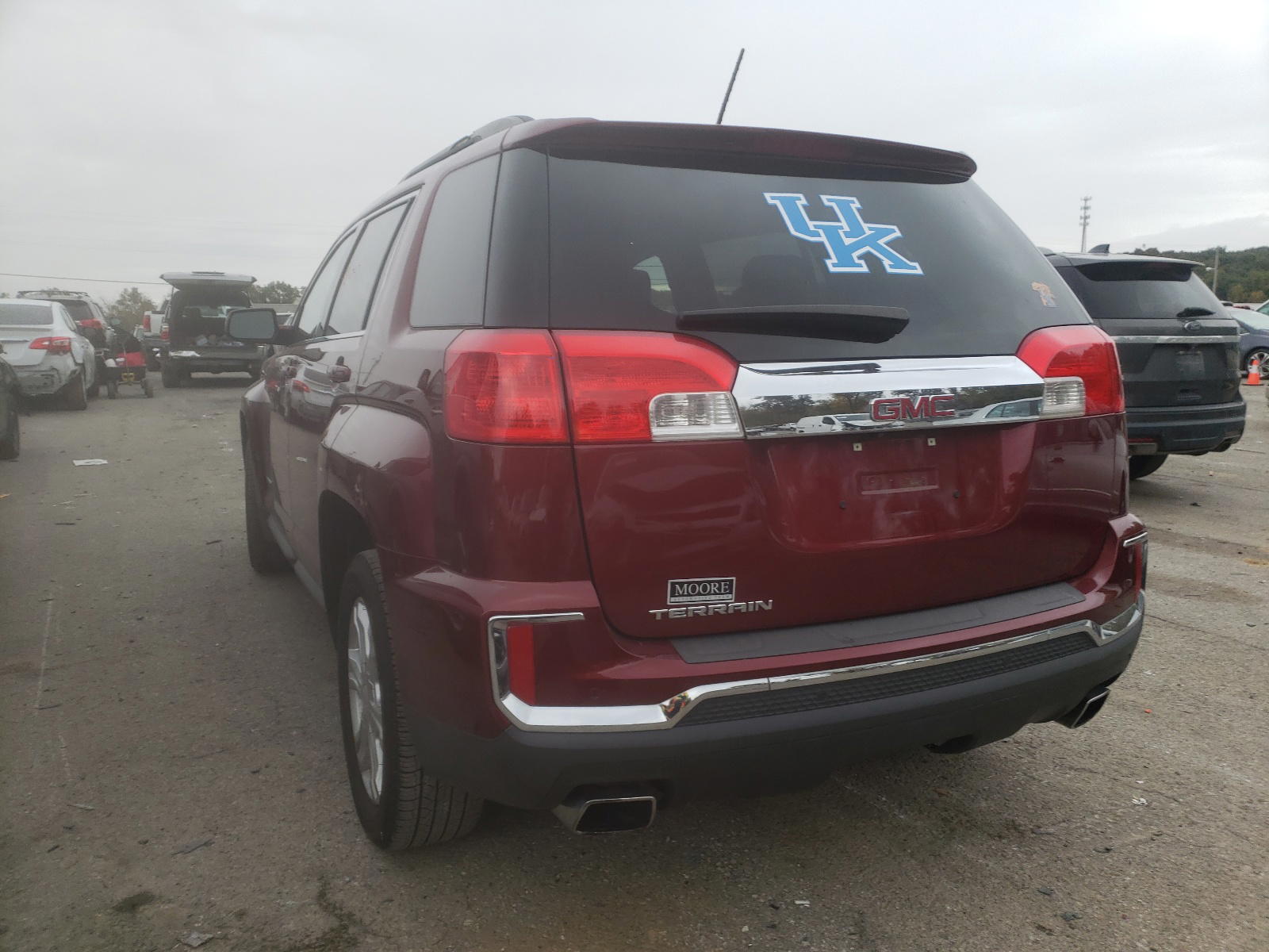 Photo 3 from auction – 2017 GMC TERRAIN SL with VIN 2GKFLNE32H6186407
