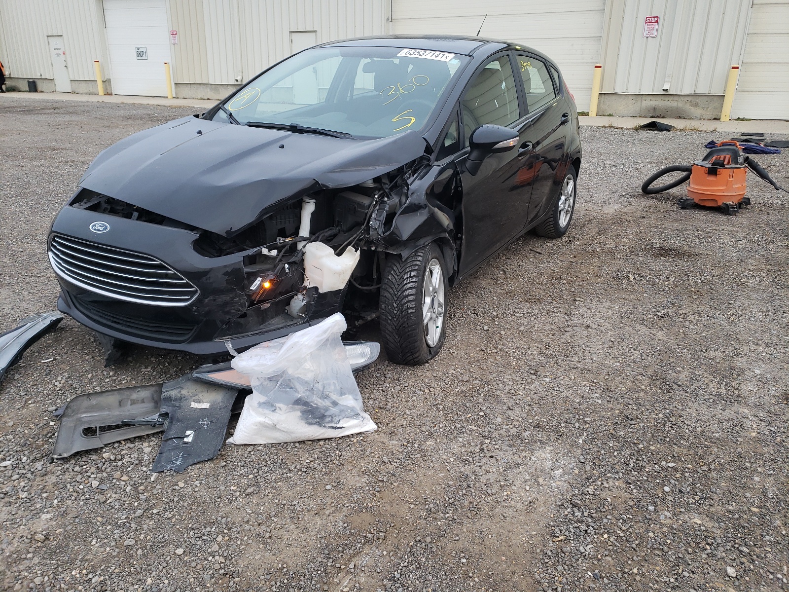 Photo 2 from auction – 2019 FORD FIESTA SE with VIN 3FADP4EJ7KM108210