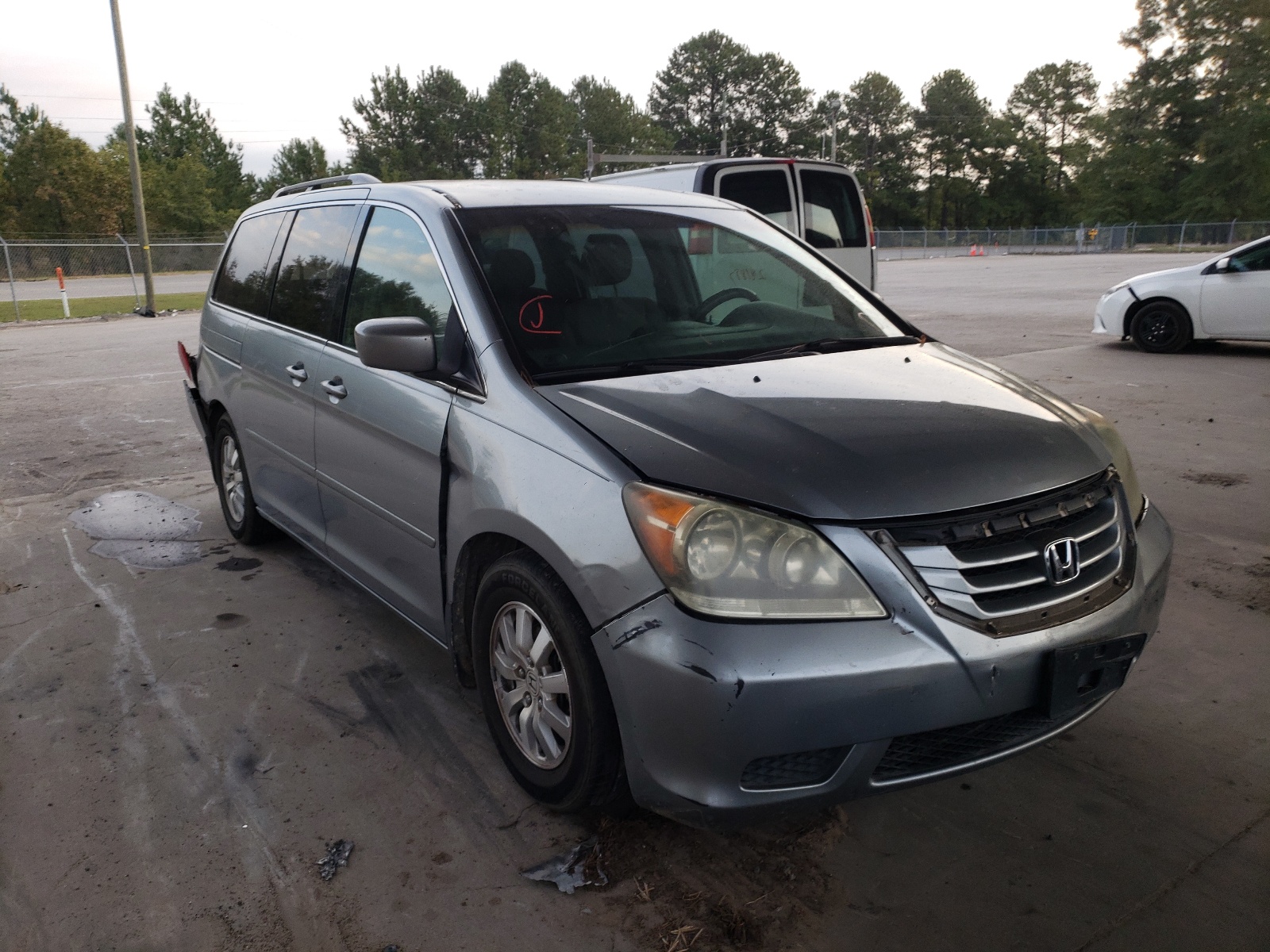 Photo 1 from auction – 2008 HONDA ODYSSEY EX with VIN 5FNRL38438B110156