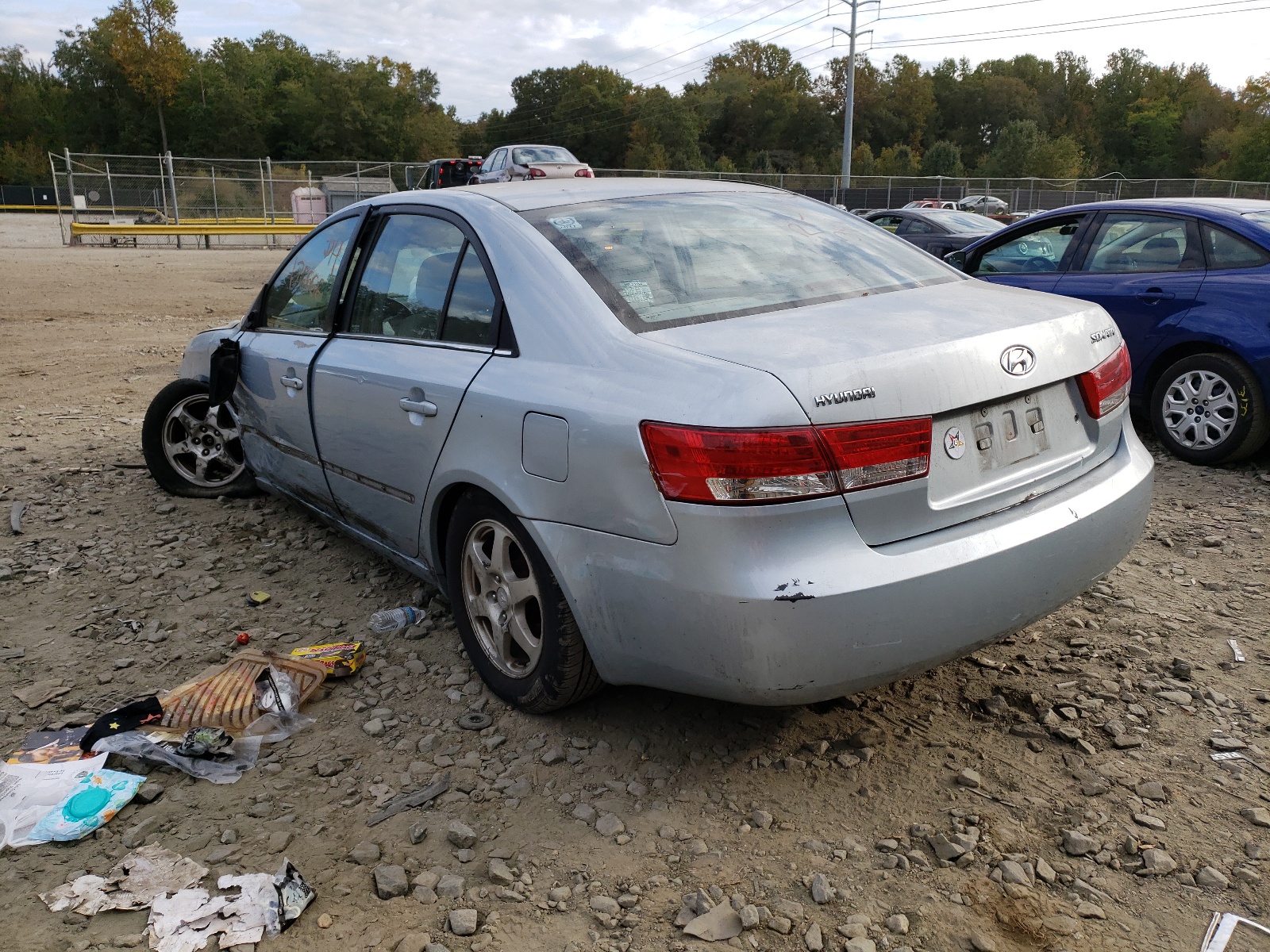 Photo 3 from auction – 2006 HYUNDAI SONATA GLS with VIN 5NPEU46C96H171201