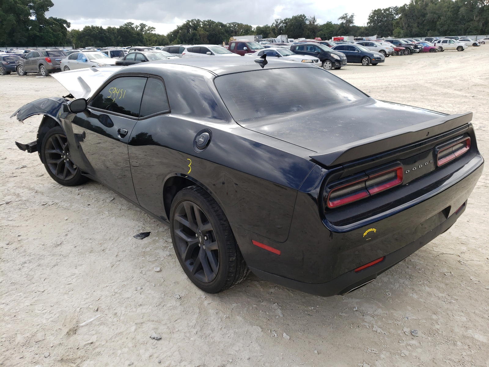 Photo 3 from auction – 2019 DODGE CHALLENGER with VIN 2C3CDZAG9KH503286