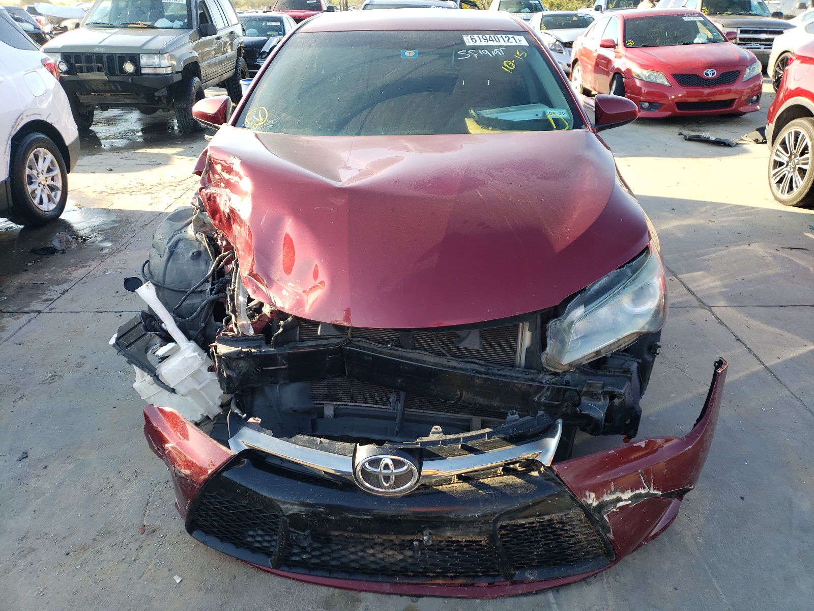 Photo 9 from auction – 2017 TOYOTA CAMRY LE with VIN 4T1BF1FK9HU675836
