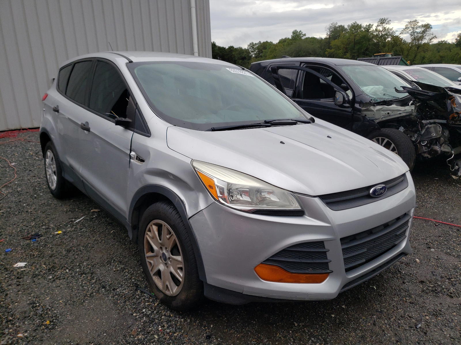 FORD ESCAPE S 2014 with VIN 1FMCU0F79EUB61836 - Photo from auction